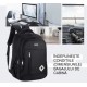 Rucsac cu port USB 30 litri negru Rucsac cu port USB 30 litri negru